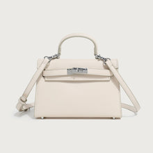 Elegante Umhängetasche aus veganem Leder - Elina – Creme