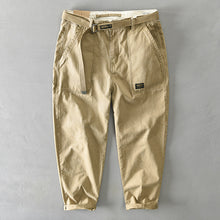 Cargohose mit Gürtel | Lässiger Schnitt | Funktionale Details – Beige
