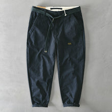 Cargohose mit Gürtel | Lässiger Schnitt | Funktionale Details – Blau