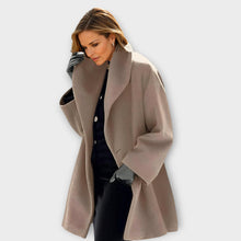 Norlina | Eleganter winddichter Mantel – Khaki