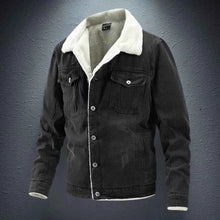 Jeansjacke Mit Futter – Schwarz