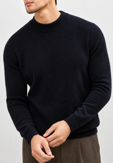 Feinstrickpullover mit Stehkragen – Émeric – Nego