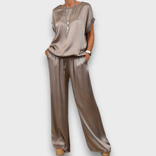 Elodie – Elegantes zweiteiliges Set – Grau