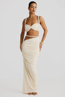 Selin | Zweiteiliges Kleid-Set – Weiß