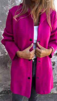 Comfi | stilvolle lässige Hoodie-Jacke – Lila