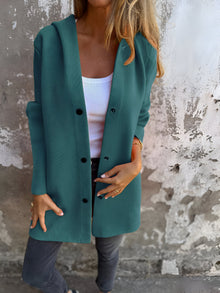 Comfi | stilvolle lässige Hoodie-Jacke – Grün