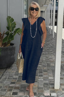 Roselyn - Müheloses Charmkleid – Blau