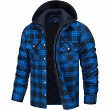 Kapuzenjacke Herren – Blau