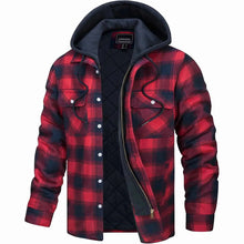 Kapuzenjacke Herren – Rot