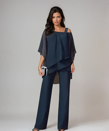 Lira | Luxuriöses Lagen-Set – Marineblau