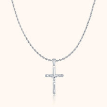 Kette Mit Kreuz Herren – Silber
