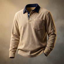 Orvion - Soft-Touch-Polohemd – Khaki Braun