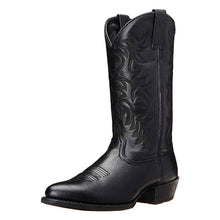 Klassische Cowboystiefel Damen – Schwarz