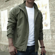 Konstantin | Herren Cargo Jacke Übergangsjacke – Grün