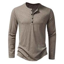 Langarmshirt Herren – Khaki