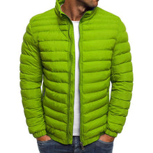 Leichte Steppjacke Herren Modern – Grün
