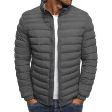 Leichte Steppjacke Herren Modern – Grau