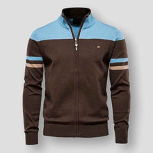 Leichte Strickjacke Herren – Hellblau