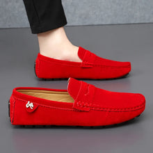 Leopold | Herren Loafer Schuhe – Rot