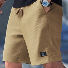 Leopold | Herren Kurze Hose mit Elastikbund – Khaki