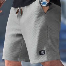 Leopold | Herren Kurze Hose mit Elastikbund – Grau