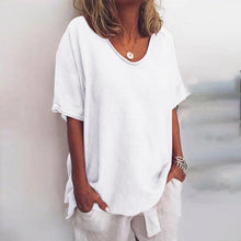 Lena | Entspannter Top – Hvid