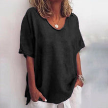 Lena | Entspannter Top – Sort