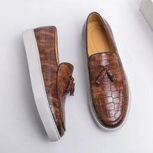 Herren Vintage Leicht Loafer | Slip-On – Braun
