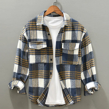 Kevin | Supreme Flanellhemd – Blau