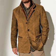 Darrell - Elegante Freizeitjacke – Braun