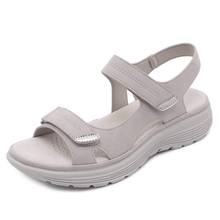 Mila | Orthopädisch Verstellbar Sandalen – Grau