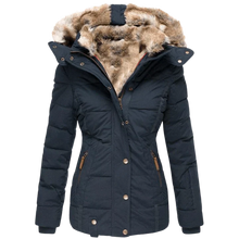 Norlina | Wasserdichter Wintermantel mit weichem Futter – Blau