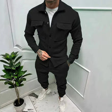 Matthias | Herren Zweiteiler Set – Schwarz