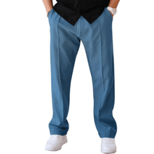 Adonis Weitbeinige Hose – Blau