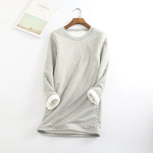 Astrid Fleece-Pullover – Hellgrau