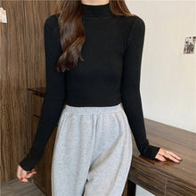 Birmadeth Strickpullover im Slim-Fit-Stil – Schwarz