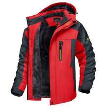 Carl Wind- und wasserdichte Jacke – Rot