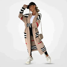 Fie - Strickstrickjacke für Frauen – Beige