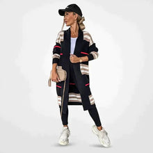 Fie - Strickstrickjacke für Frauen – Schwarz