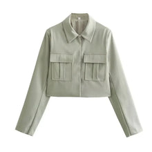 Kehlani - Gekürzte Jacke & Hose - Elegantes Freizeit-Set – Graue Jacke