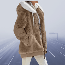 Liva - Weiche und eng anliegende Jacke für den Winter – Khaki