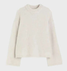 Merryn - Flauschiger Pullover - Herbstmode – Beige