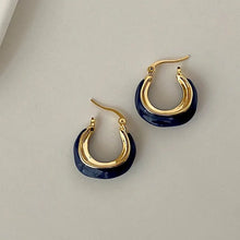 Micara -  Blue Arc - Ohrringe – Blau