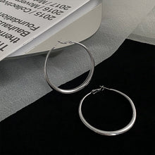 Micara - Bold Loop - Ohrringe – Silber
