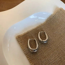 Micara - Bolt Hoops - Ohrringe – Silber