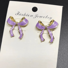Micara - Bowtiful Delights - Ohrringe – Lila