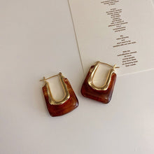 Micara - Citrine Arch - Ohrringe – Kaffee