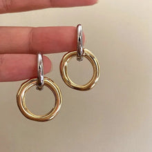 Micara - DuoLux Drops - Ohrringe – Gold/Silber