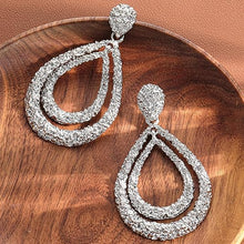Micara - Glitzy Drops - Ohrringe – Silber