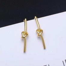 Micara - Knotty Dangles - Ohrringe – Gold